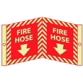 3D Glow Sign Acrylic - Fire Hose GLV33