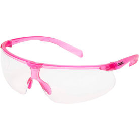 Elvex® Helium 20™ Lightweight Safety Glasses Anti-Fog Clear Lens Pink Frame Pack of 12 WELSG62CAFPINK - Pkg Qty 12
