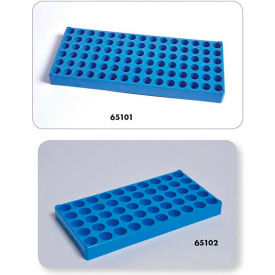 United Scientific™ Vial Racks PP 50 Places 1-1/8