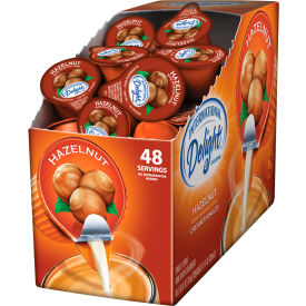 International Delight® Liquid Coffee Creamer Hazelnut 0.4375 oz Mini Cups Pack of 48 WWI02283