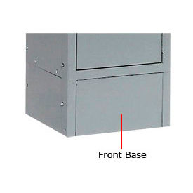 Tennsco Steel Locker Front Base FB-12-MGY - For Lockers With 6