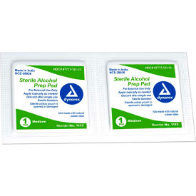 Kemp USA Sterile Alcohol Prep Pads 200 PCS 11-048