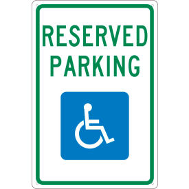 NMC TM97G Traffic Sign Reserved Handicapped Parking 18