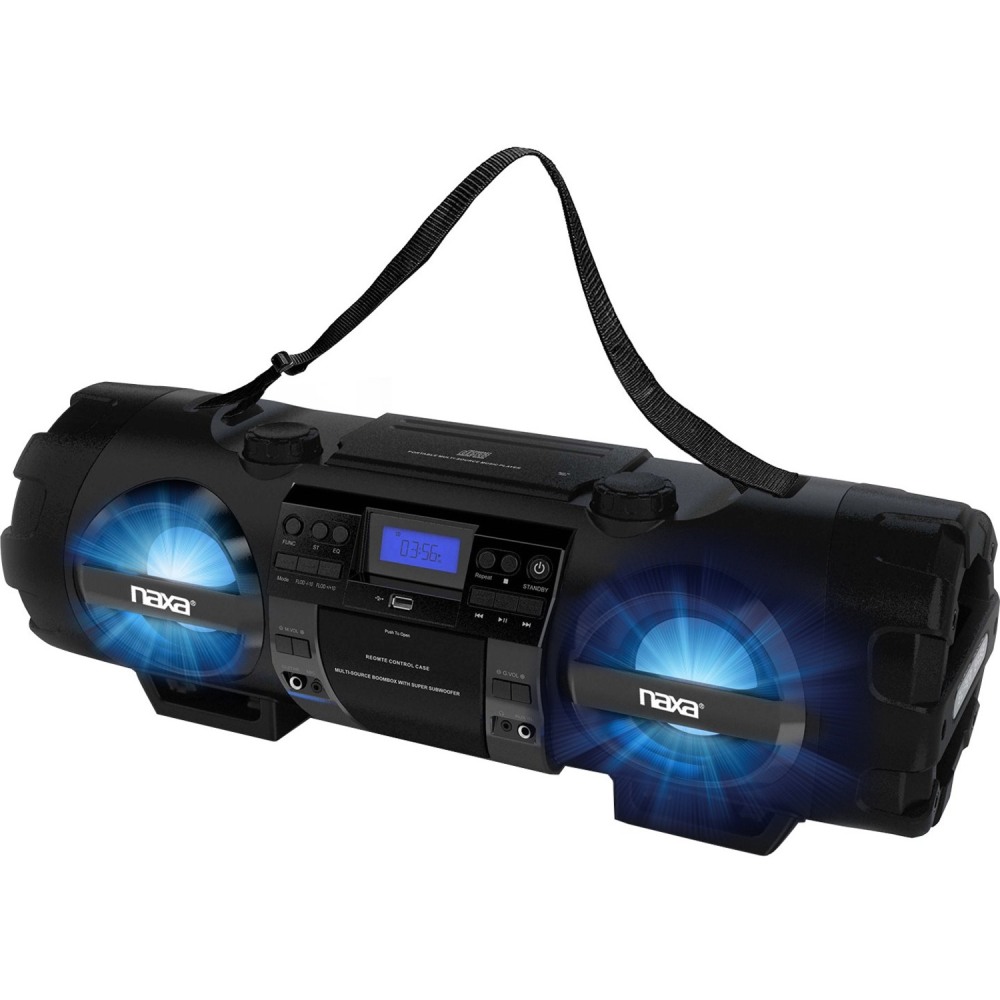 Naxa NPB-262 - Boombox - 60 Watt - black MPN:EPB-3001