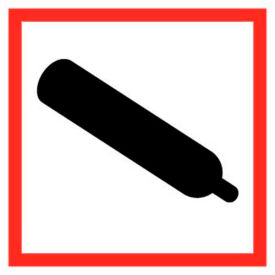 NMC GHS2042AL2 Compressed Air GHS Label Paper 2