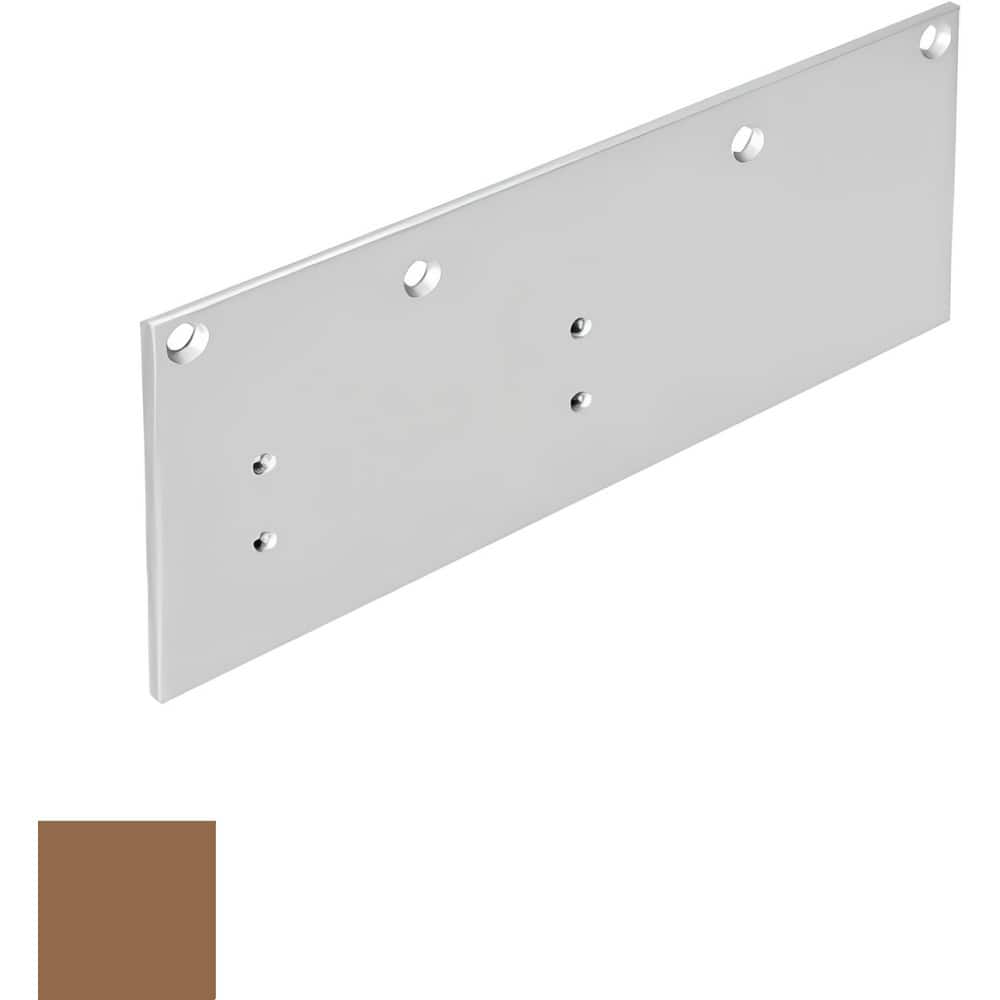 Door Closer Accessories, Accessory Type: Drop Plate , For Use With: DC3000 Series Door Closers , Finish: Satin Brass  MPN:597F58-8-696