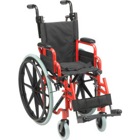 Drive Medical WB1200-2GFR Wallaby Pediatric Folding Wheelchair 12
