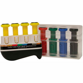 Digi-Flex® Multi™ Hand Exerciser Progressive Starter Pack Yellow & 4 Additional Buttons 10-3741S