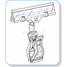 Roto Clip Jumbo Sign Holder 3-1/8