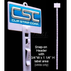 Clip Strip® 12 Station No Tape W/Header 34-1/4