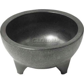 Winco PMSB-56 Molcajete Salsa Bowl 56 oz Plastic Resin PMSB-56 - Pkg Qty 2