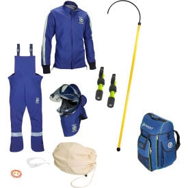 Enespro® EV AGP Jacket/Bib Kit 40 cal/cm Rescue Hook No Gloves L KTEV-ARC40-LGNG