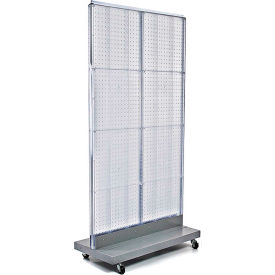 Global Approved 700732-CLR Pegboard Floor Display 32