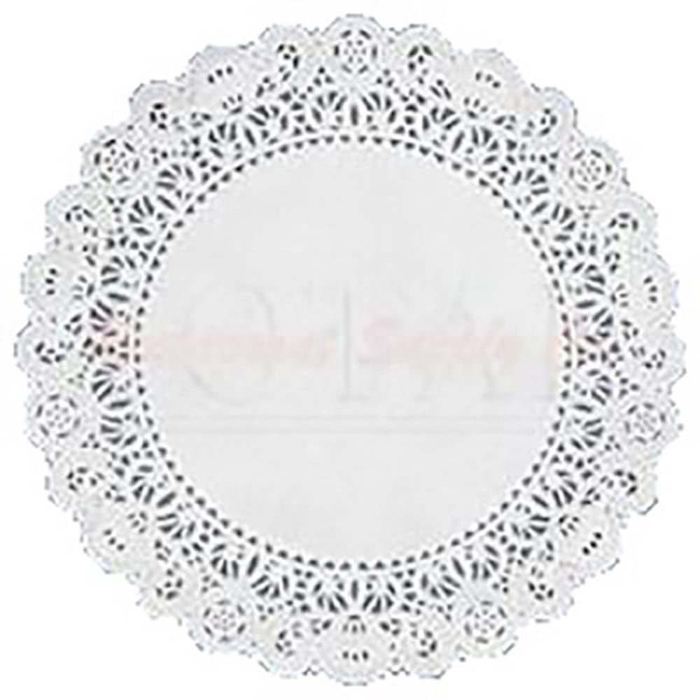 Round Lace Doilies, 5in, Carton Of 1, 000 MPN:102-105EA