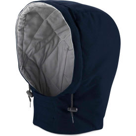EXCEL FR® ComforTouch® Flame Resistant Universal Fit Snap-On Hood HLH2 Navy Size M HLH2NVRGM