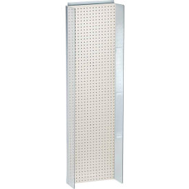 Global Approved 700356-WHT Pegboard Powerwing Display 16.75
