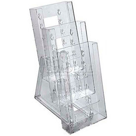 Approved 252303 3-Tier Tri-Fold Size Countertop Brochure Holder 4.5