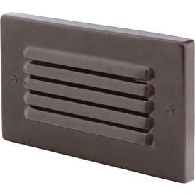 Amax Lighting LED-SPH/BZ LED Step Lights Horizontal 2.7W 3000 CCT 160 Lumens 80 CRI Bronze LED-SPH/BZ