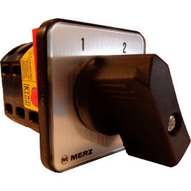 Springer Controls / MERZ Z105/6-AA Change-Over Switch No Zero Pos. 3-Pole 16A 4-hole front-mount 5/6-AAZ10