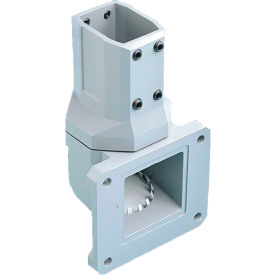 Hoffman CCS2WJVLG Wall Joint Vertical P. Arm Fits 45X60Mm Alum/Ltgray CCS2WJVLG