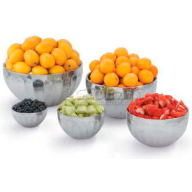 Vollrath® Fluted Double-Wall Insulated Serving Bowls 47688 6.9 Quart Round 47688 - Pkg Qty 2