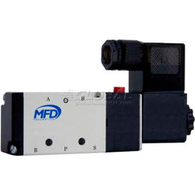 Bimba-Mead Pilot Solenoid Valve M4V310-08-120VAC 5 Port 2 Pos Single 1/4