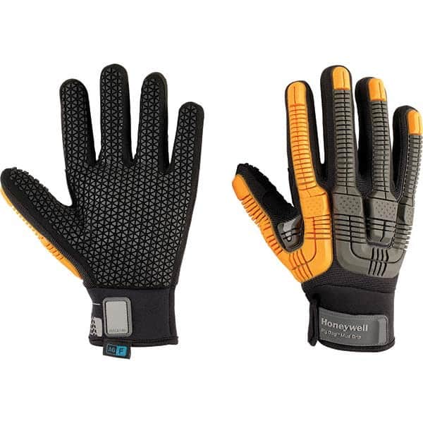 Cut & Abrasion-Resistant Gloves: Size M, ANSI Cut A6, Rubber, Polyester Blend MPN:42-623BO/8M