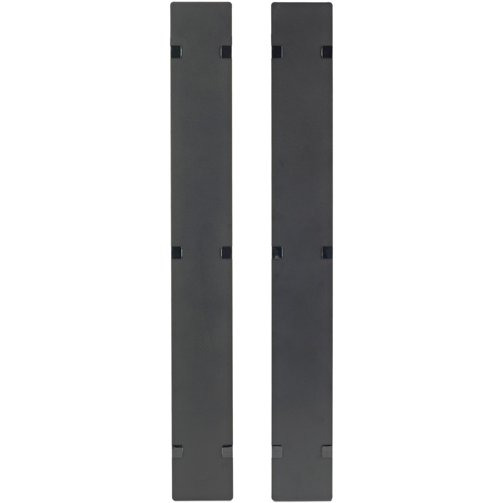 APC - Rack cable management panel cover - black - 45U (pack of 2) - for NetShelter SX MPN:AR7586