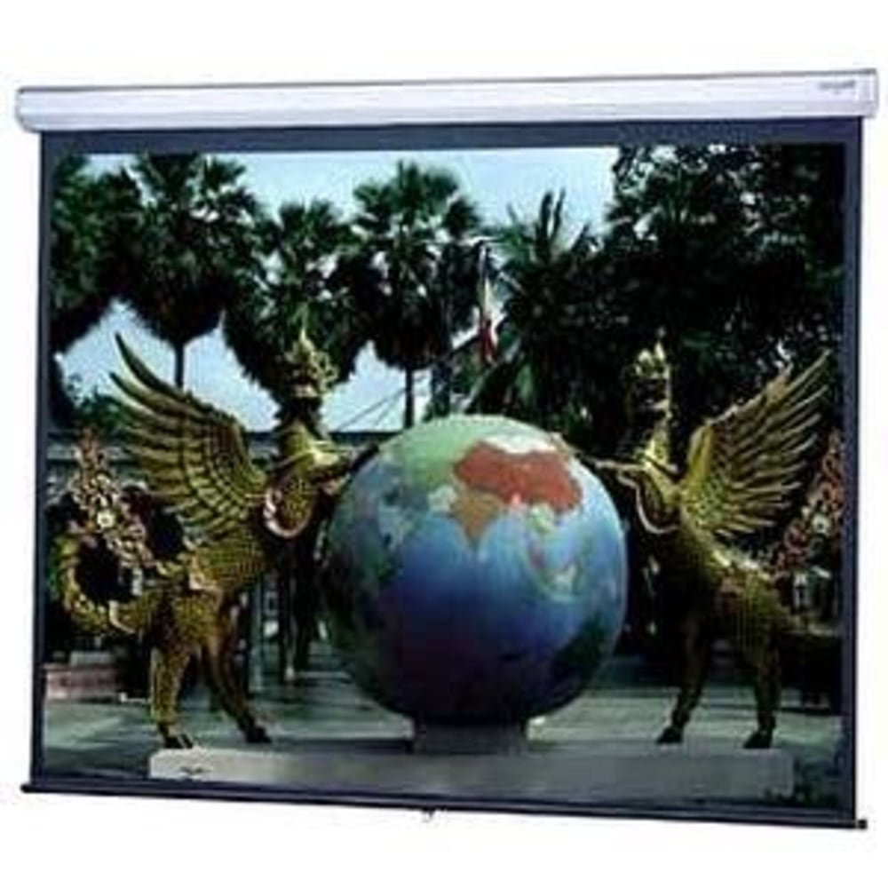 Da-Lite Model C with CSR Series Projection Screen - Wall or Ceiling Mounted Manual Screen - 110in Screen - 94358 MPN:94358