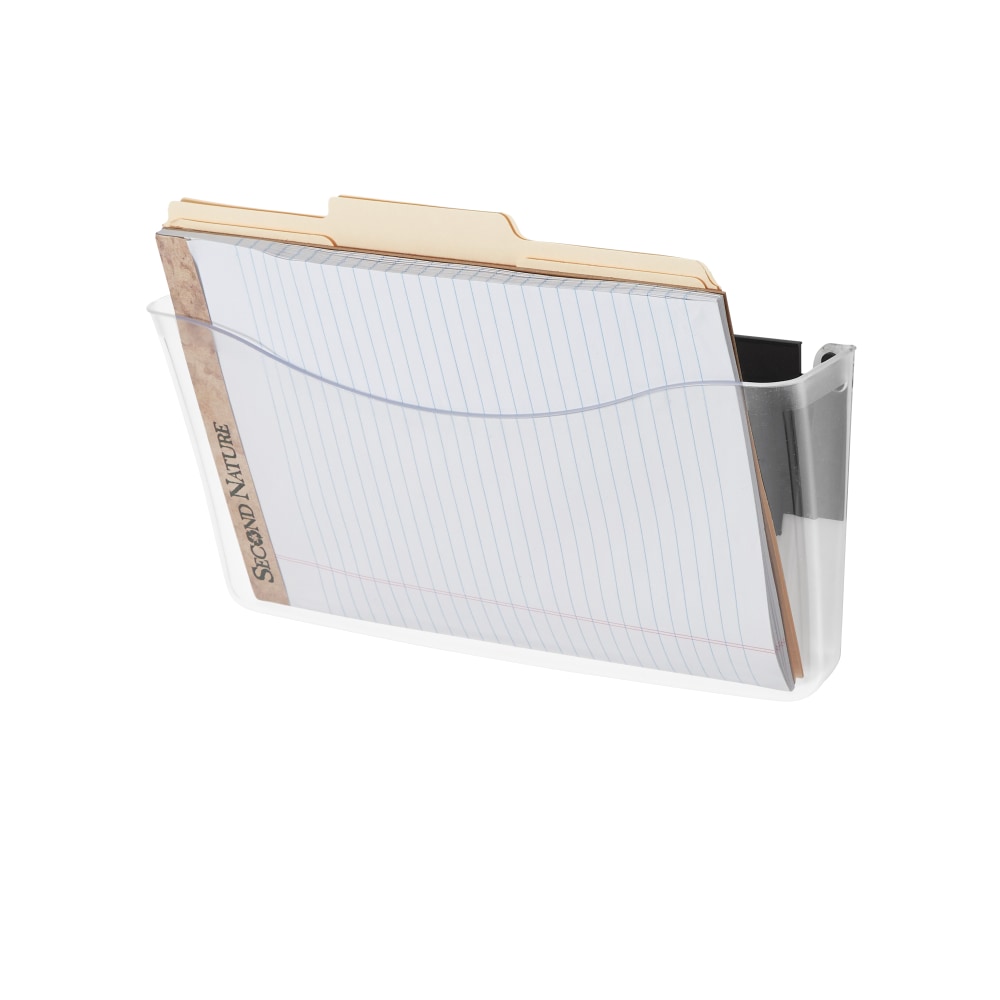 Rubbermaid Unbreakable Magnetic Wall File, Letter Size, Clear (Min Order Qty 3) MPN:65986
