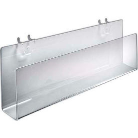Global Approved 556098 Acrylic Greeting Card Holder For Pgbrd/Slatwall 13.5