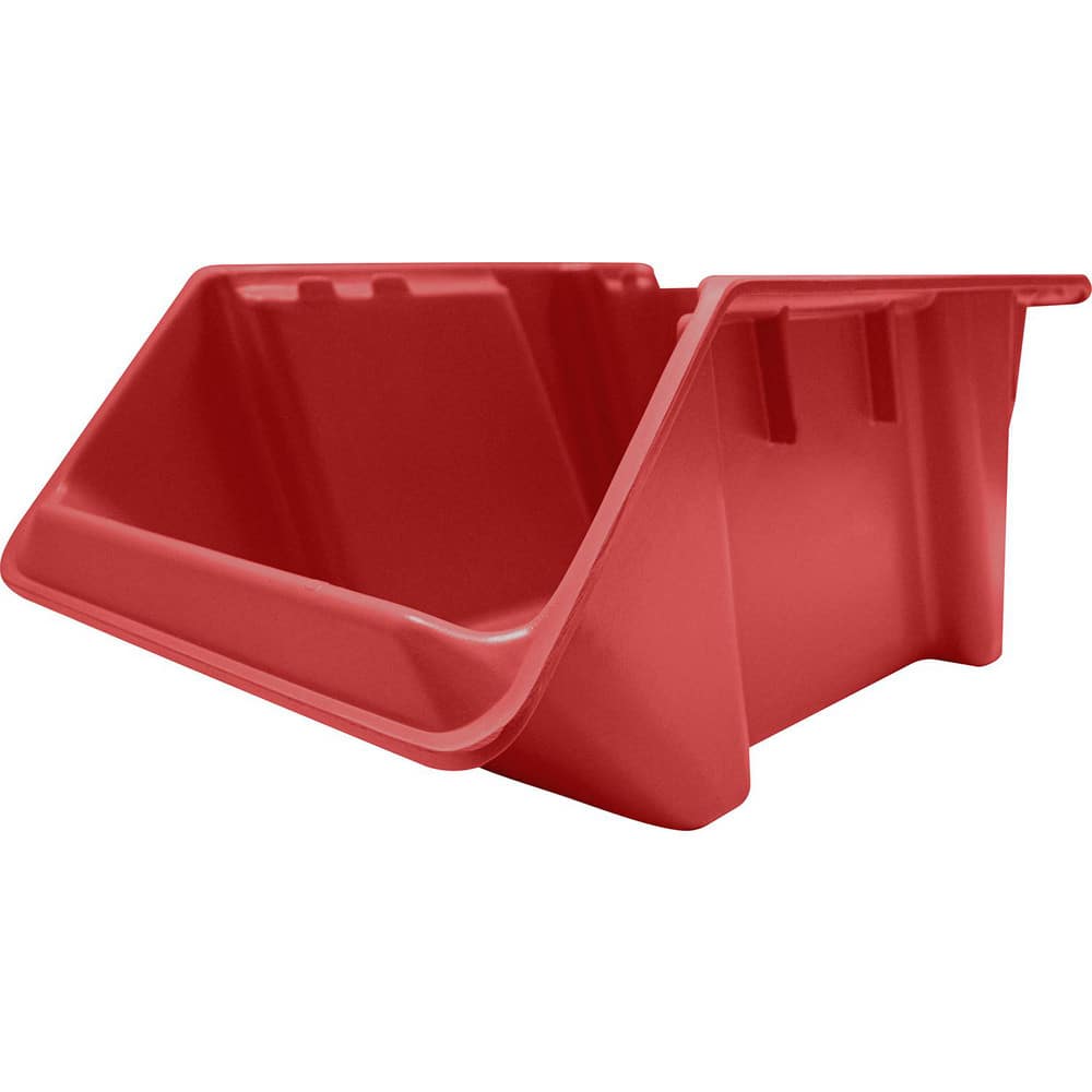 Bins; Bin Style: Hopper Front ; Shape: Rectangle ; Overall Width (Inch): 12 ; Overall Length (Inch): 18 ; Overall Height (Inch): 7-1/2 ; Color: Red MPN:8421085280