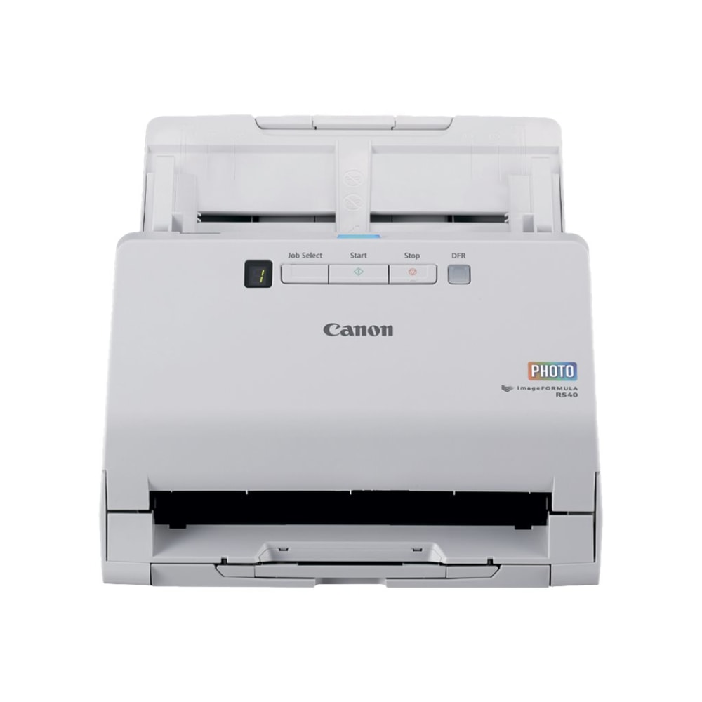 Canon imageFORMULA RS40 - Document scanner - Contact Image Sensor (CIS) - Duplex - Legal - 600 dpi - up to 40 ppm (mono)/up to 30 ppm (color) MPN:5209C001