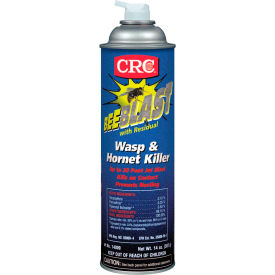 CRC® Bee Blast With Residual Wasp & Hornet Killer 20 oz. Aerosol Spray - 14009 14009 - Pkg Qty 12