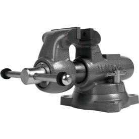 Wilton Machinist Jaw Round Channel Vise with Swivel Base 4