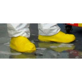 Heavy Duty Latex Boot/Shoe Covers Yellow LG 25 Pairs/Case BC-RBR-25PR