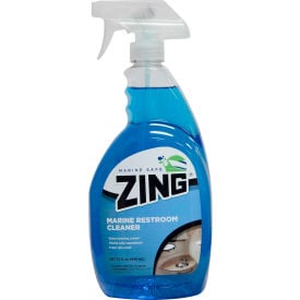 ZING® - Marine Safe Restoom Cleaner Fresh Rain Scent Quart Bottle 9/Case - Z198-QPS9 8-QPS9Z19