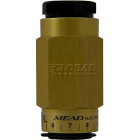 Bimba-Mead Flow Control In-Line MF2-37 3/8 NPTF Both Ends By-Direction Controlled Flow MF2-37