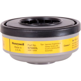 Honeywell North N75003L Organic Vapor/Acid Gas Cartridge 2/Pk - Pkg Qty 18 N75003L