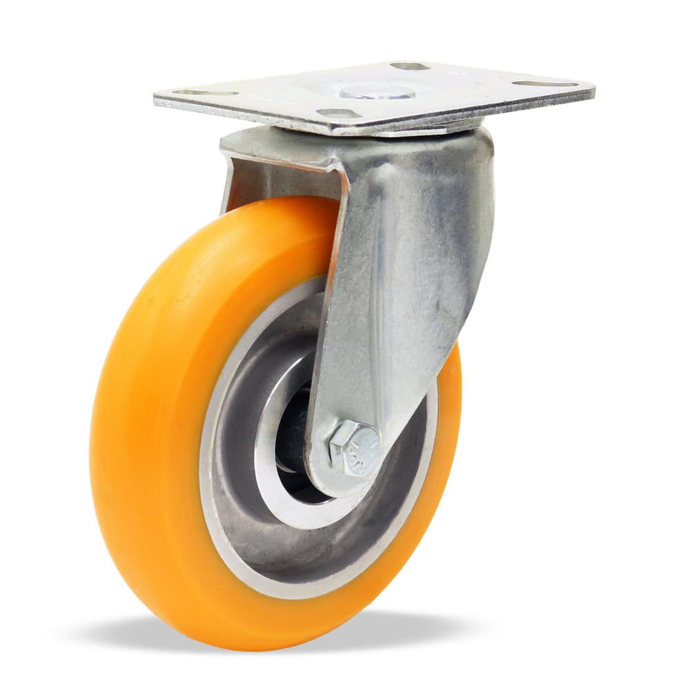 Caster Wheels, Wheel Diameter (Inch): 5 , Load Capacity: 450 , Wheel Width (Inch): 1.25  MPN:S-HL-5EMB