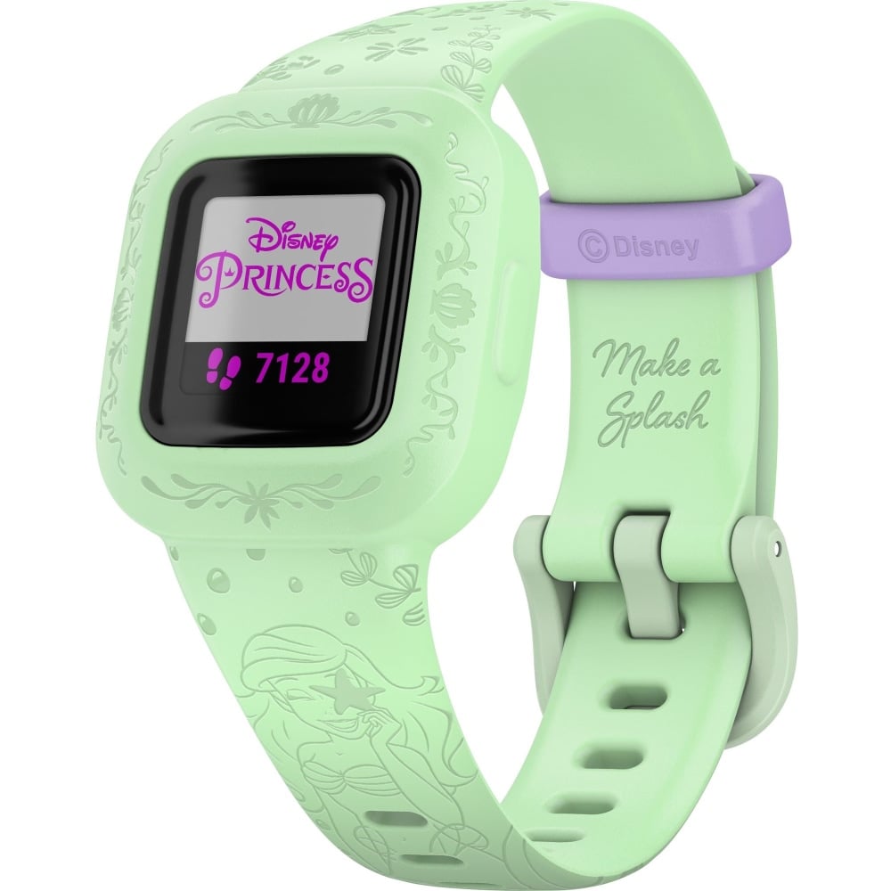 Garmin ve_vofit jr. 3 Smart Watch - Disney The Little Mermaid - Silicone Band - Swimming, Health & Fitness, Tracking, Smartphone - Water Resistant Water Resistant MPN:010-02441-33