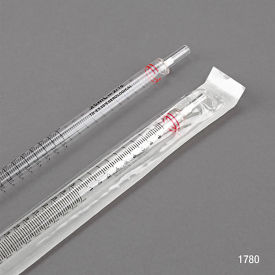 Serological Pipette 25mL Polystyrene Standard Tip 345mm Non-Sterile Red Band Bulk 100/Pack 1784