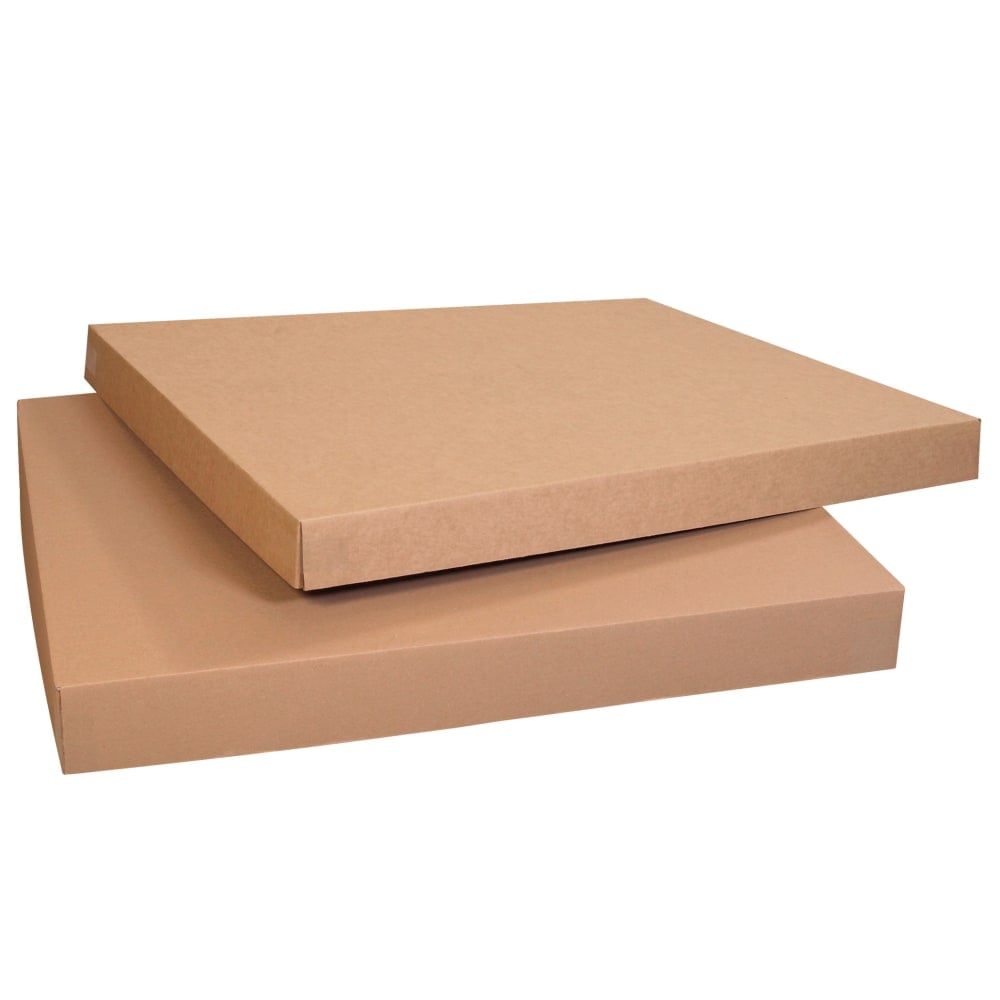 Partners Brand Heavy-Duty Gaylord Lids, 4inH x 25 1/4inW x 49 1/4inD, Kraft, Pack Of 5 MPN:GL4824LID