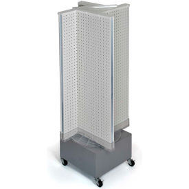Global Approved 700445-WHT Pinwheel Pegboard Display 13.5