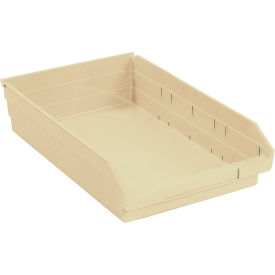 GoVets™ Plastic Nesting Storage Shelf Bin 11-1/8