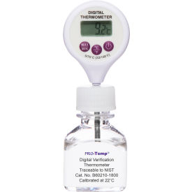 H-B Calibrated Electronic Verification Lollipop Stem Thermometer 32/158F 22C Ambient Calibration 602101800