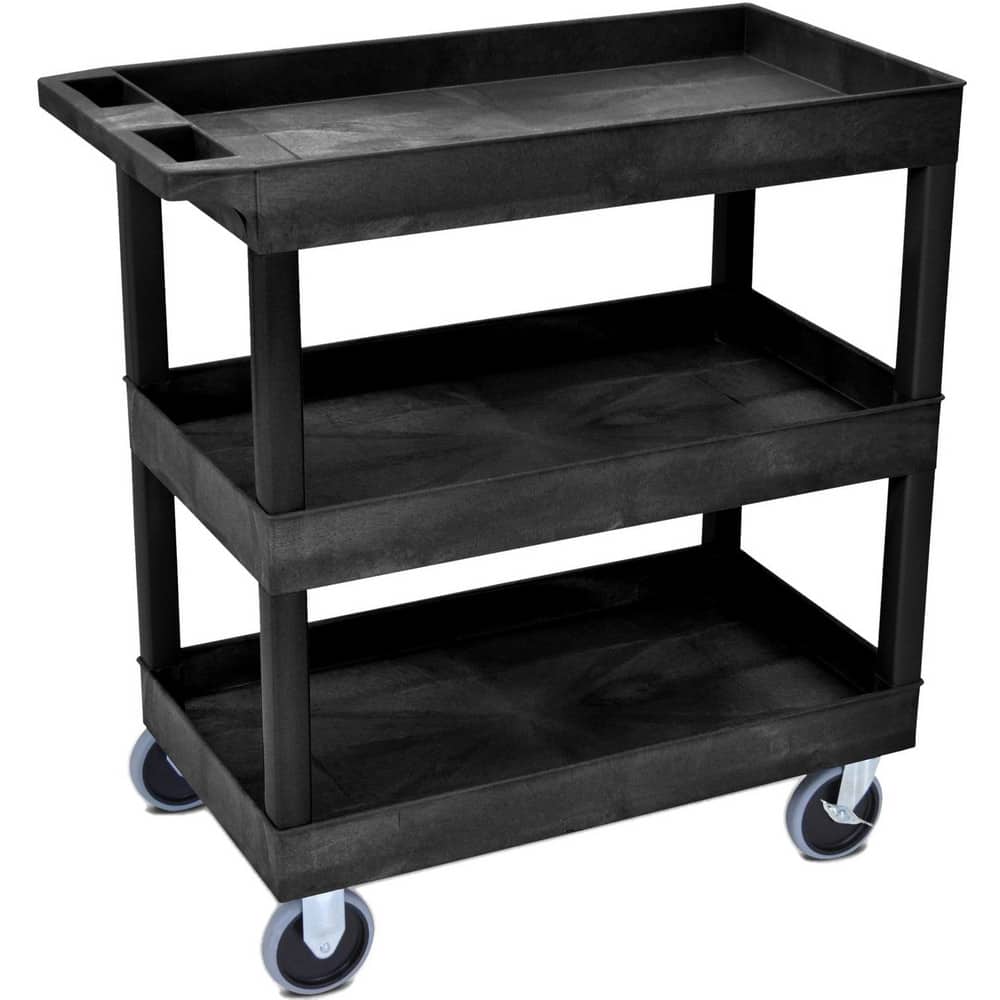 Carts; Cart Type: Tub ; Material: Polyethylene ; Length (Inch): 18 ; Width (Inch): 35-1/4 ; Height (Inch): 37-1/4 ; Load Capacity (Lb): 500 MPN:EC111HD-B