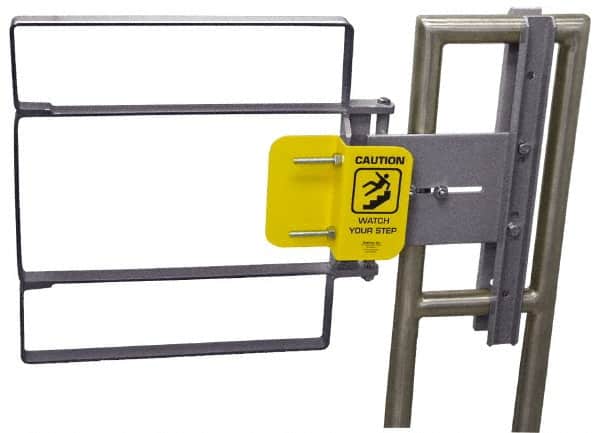 Galvanized Carbon Steel Self Closing Rail Safety Gate MPN:XL71-36