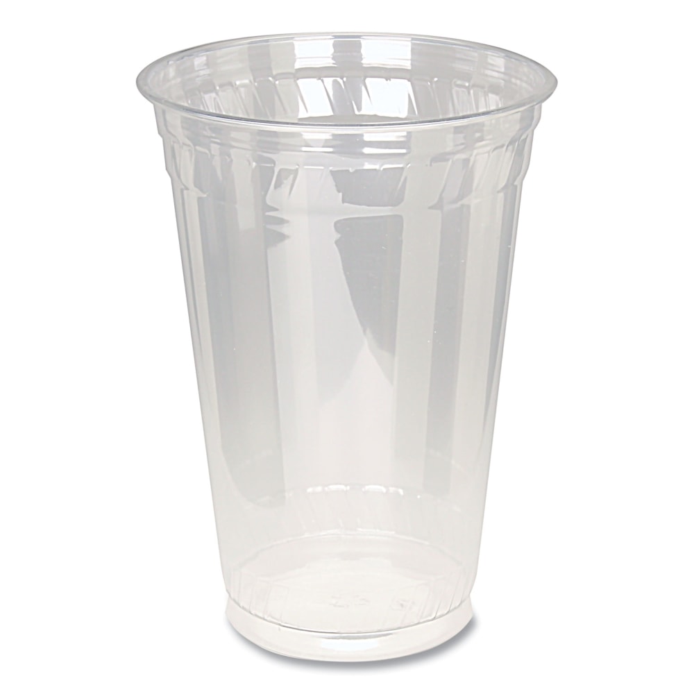 Fabri-Kal Kal-Clear PET Cold Drink Cups, 20 Oz, Clear, Bag Of 50 Cups, Carton Of 20 Bags MPN:9502056