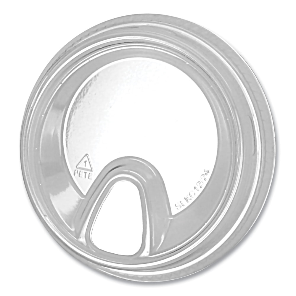 Fabri-Kal Greenware Cold Drink Lids, Sip Lid, Fits 12-24 Oz Cups, Clear, Carton Of 1, 000 Lids MPN:SLKC1224